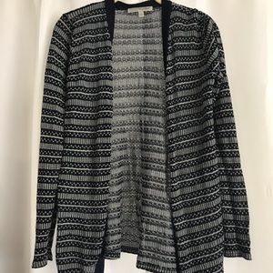 Blue / white lightweight sweater